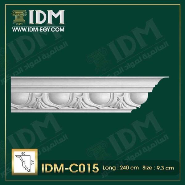 كرانيش فيوتك مقاس 9.3 سم نيو كلاسيك خفيفة الوزن وسهلة التركيب - بديل الجبس الأكثر مبيعاً لتزيين الأسقف من براند IDM لعام 2026